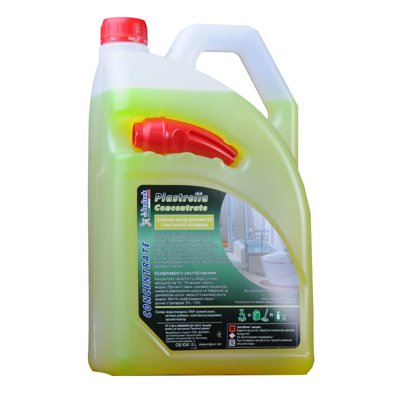 Засіб для чищення унітазів ITALTEK Piastrella, рідкий, 5000мл